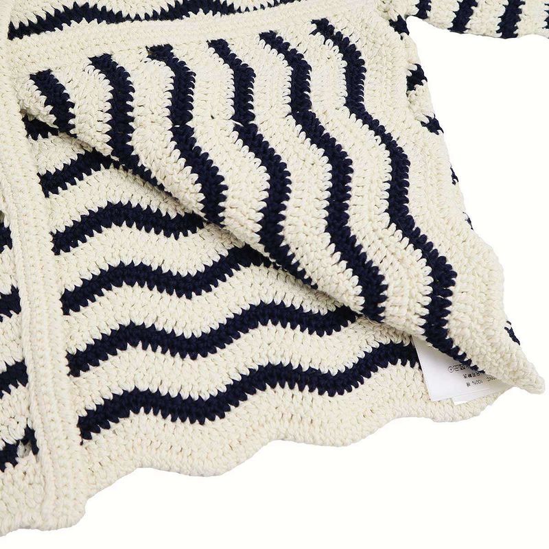 Celine Cardigan Jacket Crochet Cotton and Mini Skirt Crochet Cotton Setup