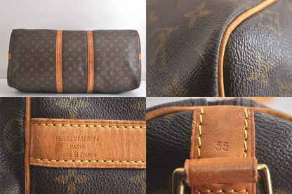 Louis Vuitton Monogram Keepall Bandouliere 55 M41414 Boston Bag 3055n