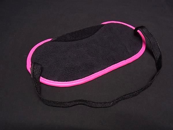 Bottega Veneta Intrecciato Leather Eye Mask Sleeping Goods Pink Fl9476