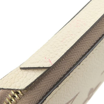 Louis Vuitton Long Wallet Zippy Wallet Bi-Color Monogram Empreinte Cles Creme X