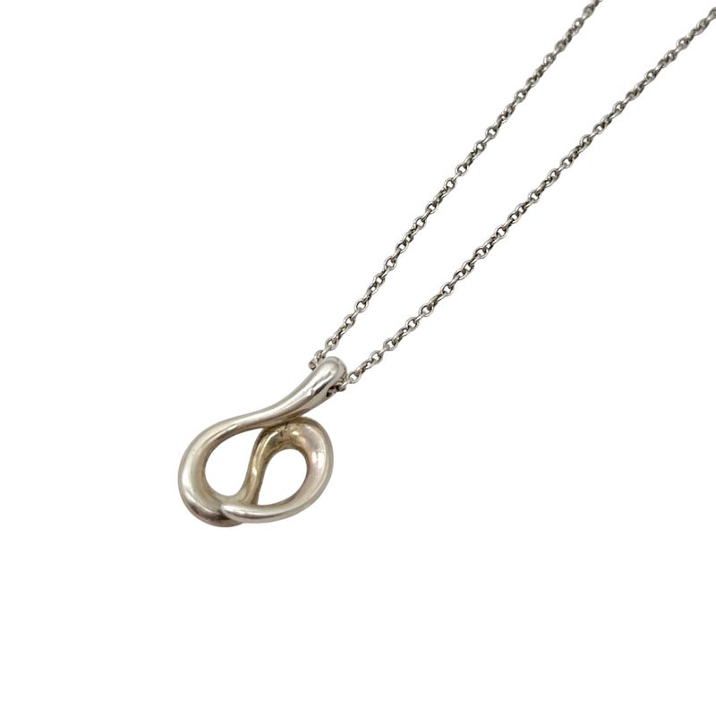 Tiffany & Co Tiffany & Co Open Wave Necklace Elsa Peretti Necklace Silver Women