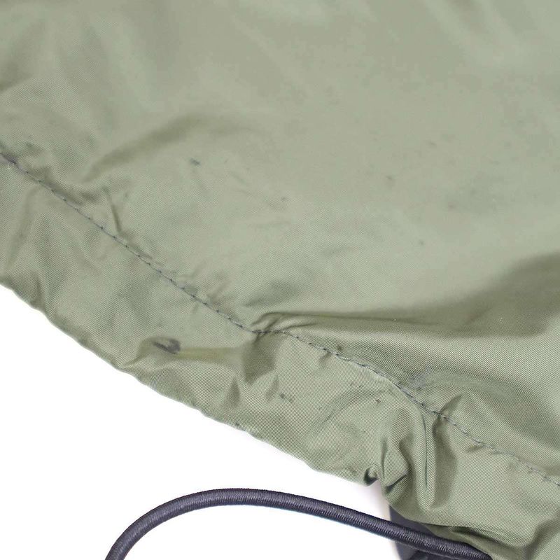 Prada 23ss Re-Nylon Side Zip Nylon Pants Sph246 1wq9 Khaki M