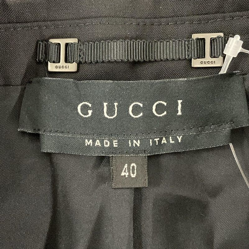 Gucci Jacket Size 40 M Women - 106347 Zc078 Black Long Sleeves / All Season