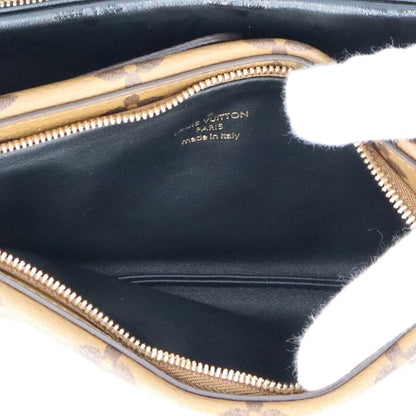 Louis Vuitton Pochette Lv3 M45412 Monogram Women's Shoulder Bag Brown Excellent