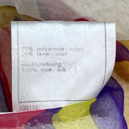 Chanel Jacket Size 36 S Women's P15633 Ivory X Orange X Multi Long Sleeves /