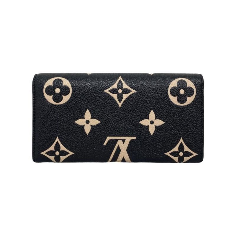 （louis Vuitton Bifold Wallet Portefeuille-sarah M80496 Monogram Empreinte