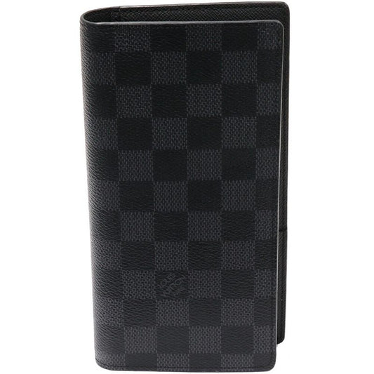 Louis Vuitton Zip Long Wallet With Coin Purse Damier Graphite Portefeuille