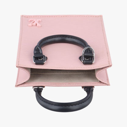 Louis Vuitton Petite Sac Plat Rose Ballerine Pink Epi  Handbag Shoulder Bag Tote