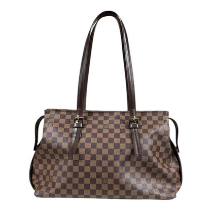 Louis Vuitton Chelsea Damier Tote Bag Damier Canvas N51119 Brown Unisex Louis