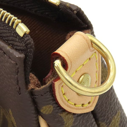 Louis Vuitton 2way Bag Eva Monogram Canvas Monogram Gold Hardware Brown