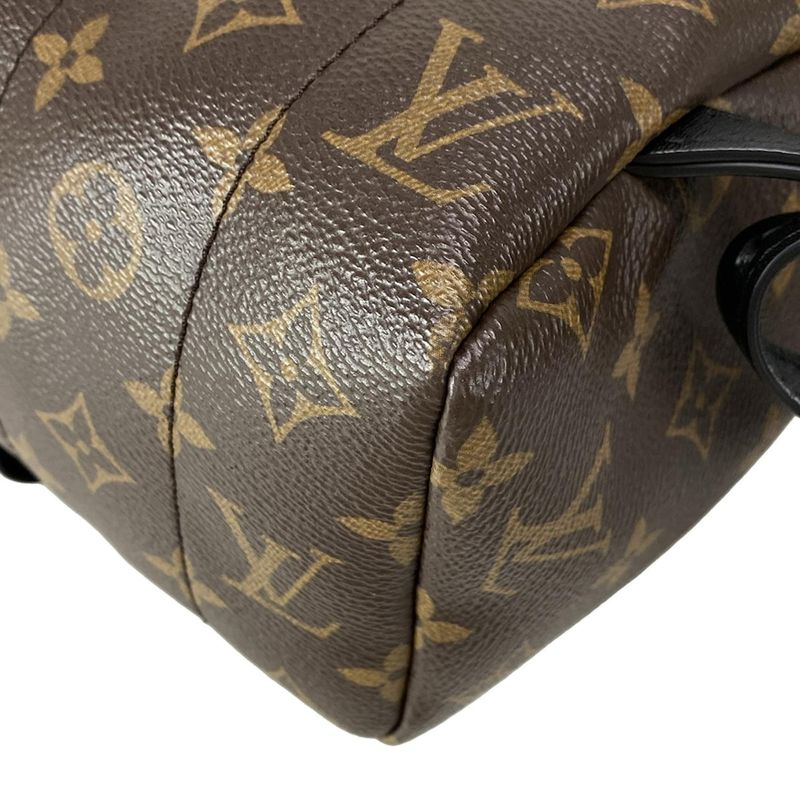 Louis Vuitton Backpack Sac Monogram Palm Springs Backpack MM M44874 Noir Black