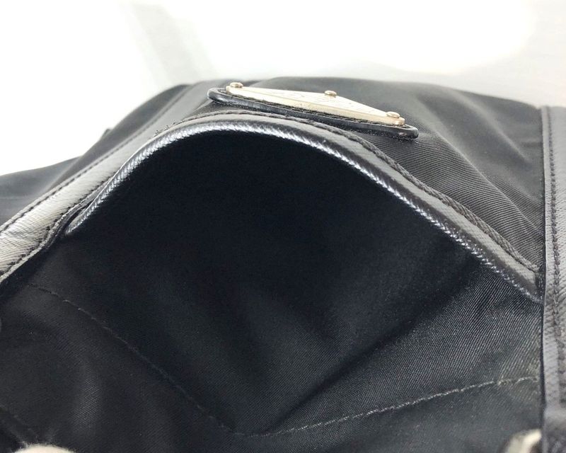 Prada Nylon Tote Bag Shoulder Bag Shoulder Tote Semi Shoulder Br2311 Black