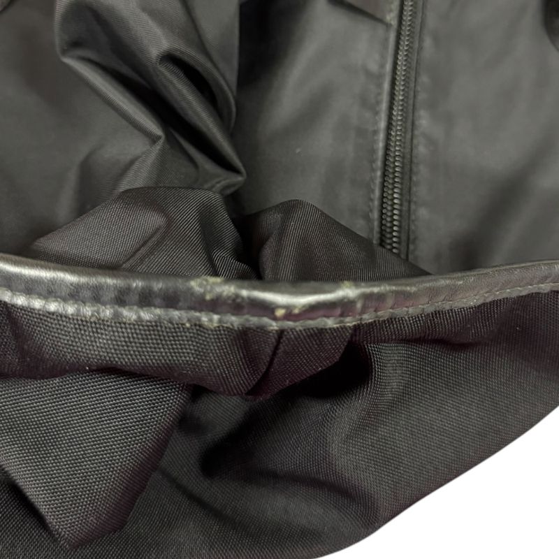 Gucci Sherry Tote Bag Nylon Campus 246394 Black Unisex Gucci  Gucci