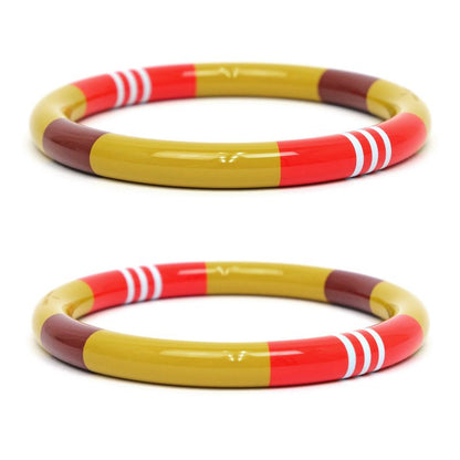 Hermes Bangle H Equipe Mustard Series S Accessories - Accessories