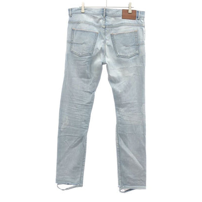 Dior X Kenny Scharf Dior X Kenny Scharf 21aw Damaged and Repaired Denim Pants
