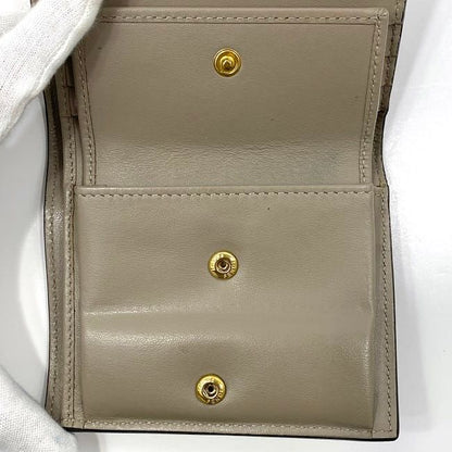 Fendi Bifold Wallet Pink Beige Bytheyard 8m0387 Wallet