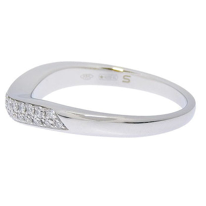 Bvlgari Bulgari Corona Pave Diamond Ring Pt950 Platinum Diamond #8 Ring