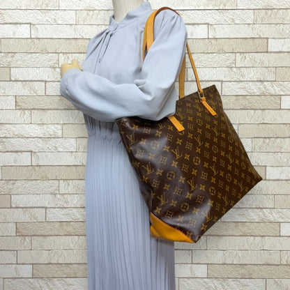Louis Vuitton Cabas Mezzo Monogram Tote Bag Monogram Canvas M51151 Brown Women