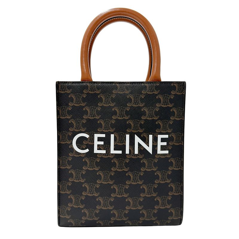Celine Bag Women's Brand Handbag Shoulder Bag 2way Triomphe Canvas Triomphe