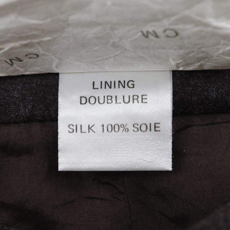 Chanel Flared P03640v03532 Wool Brown Women's Skirt