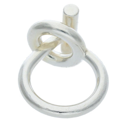 Hermes Echappe MM Croisette Silver Ring Men's 48 8