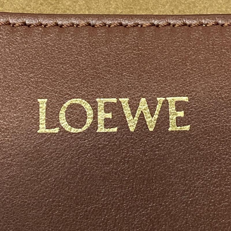 Loewe Tote Bag Puzzle Fold Tote XL Brown Fold