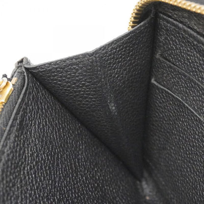 Louis Vuitton Monogram Empreinte Zippy Wallet M60571 Noir Black Ladies