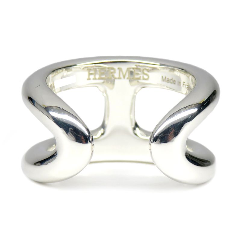 Hermes Ring Osmozu PM #53 No 13 Ag925 Hshape Silver - 2022 Ring
