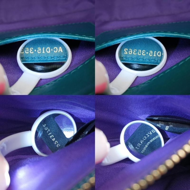 Bulgaribvlgari Serpenti Forever Green Leather Acd1535362