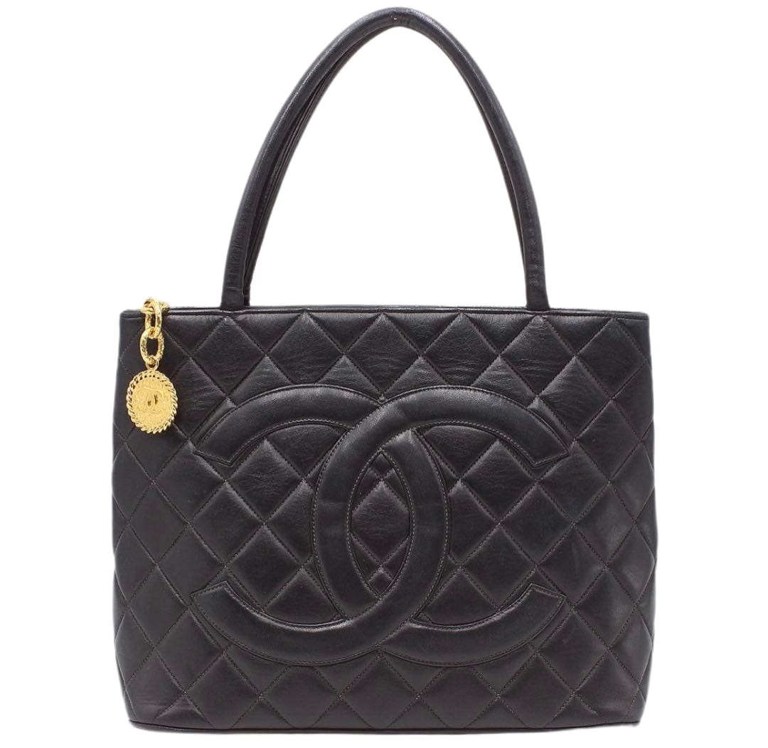 Chanel Matelasse Lambskin Reproduction Tote Bag Handbag