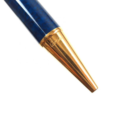  Cartier Mast Trinity Rare Marble Pattern Logo Engraved Twist