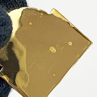 Chanel Cocomark X Rue Ganbon Logo Gold Earrings Women's Accessories