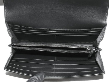 Christian Dior Zipper Long Wallet With Change Pocket Dior Gravity Leather Long