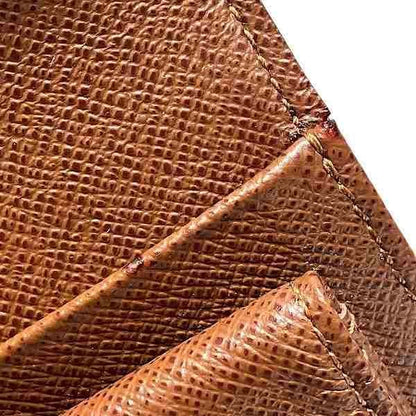 Louis Vuitton Monogram Porte Trésor Etui Papier M61202 Trifold Wallet Unisex