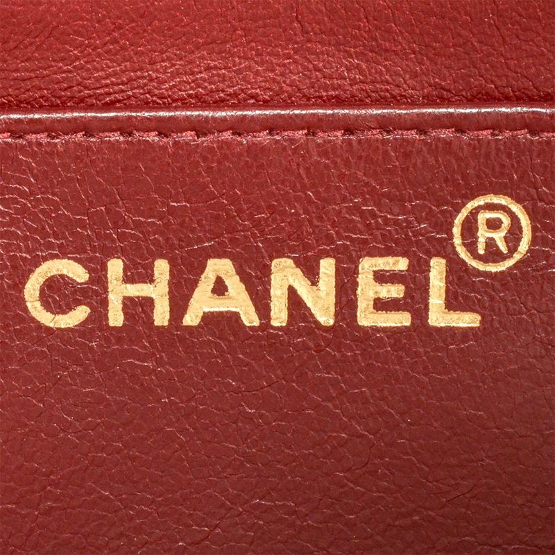 Chanel Coco Mark Matelasse Diana Chain Shoulder Bag Lambskin A01165 Black Gold