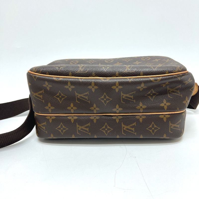 Louis Vuitton Shoulder Bag Reporter PM M45254 Monogram Canvas Brown