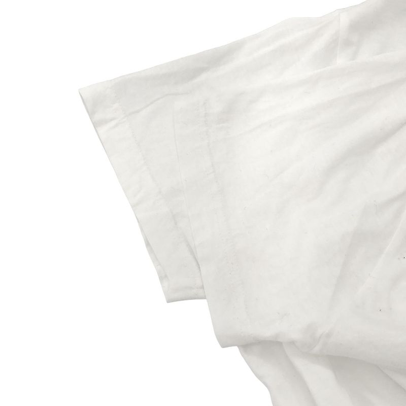 Prada Triangle Crew Neck T-Shirt White L