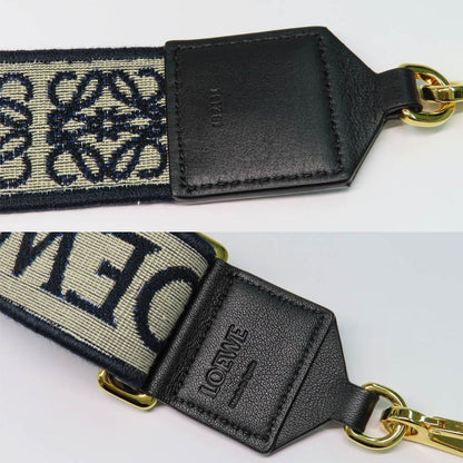 Loewe Anagram Shoulder-strap C073t87x01 Navy- Black Gdhardware Bag