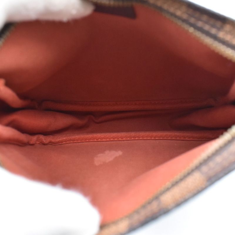 Louis Vuitton Handbag Trousse Makeup Damier Ebène Brown N51982 39ka888
