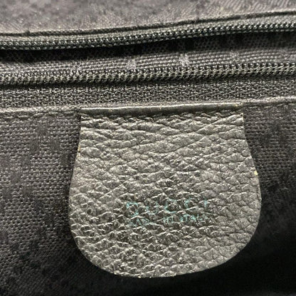 Gucci Backpack Sac Bamboo 32058 Black Leather