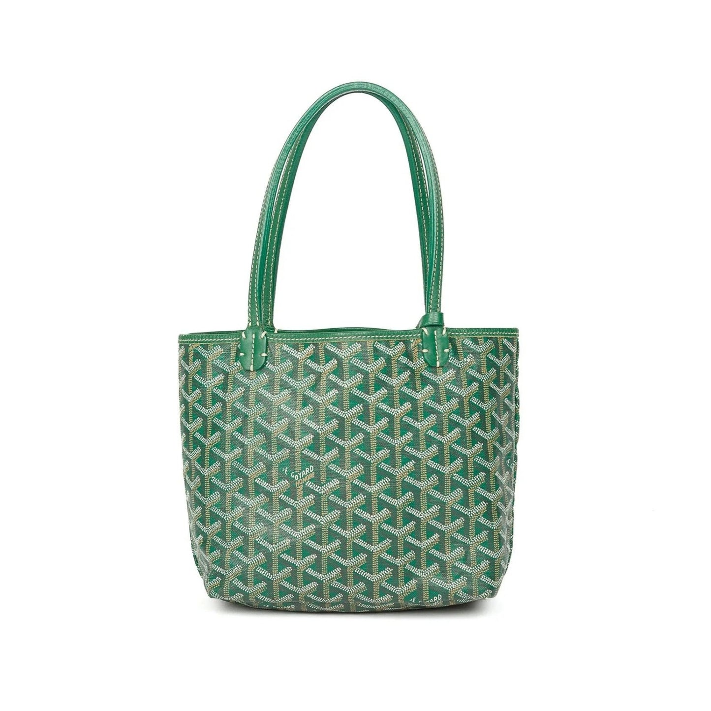 Goyard Mini Saint Louis Junior Jr Anjou Blue Tote Bag & Pouch