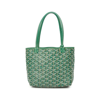 Goyard Mini Saint Louis Junior Jr Anjou Blue Tote Bag & Pouch