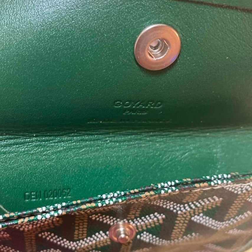 Goyard Mini Saint Louis Junior Jr Anjou Blue Tote Bag & Pouch