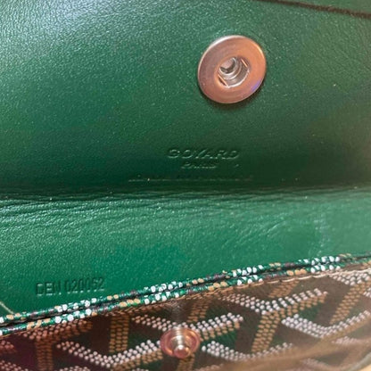 Goyard Mini Saint Louis Junior Jr Anjou Blue Tote Bag & Pouch