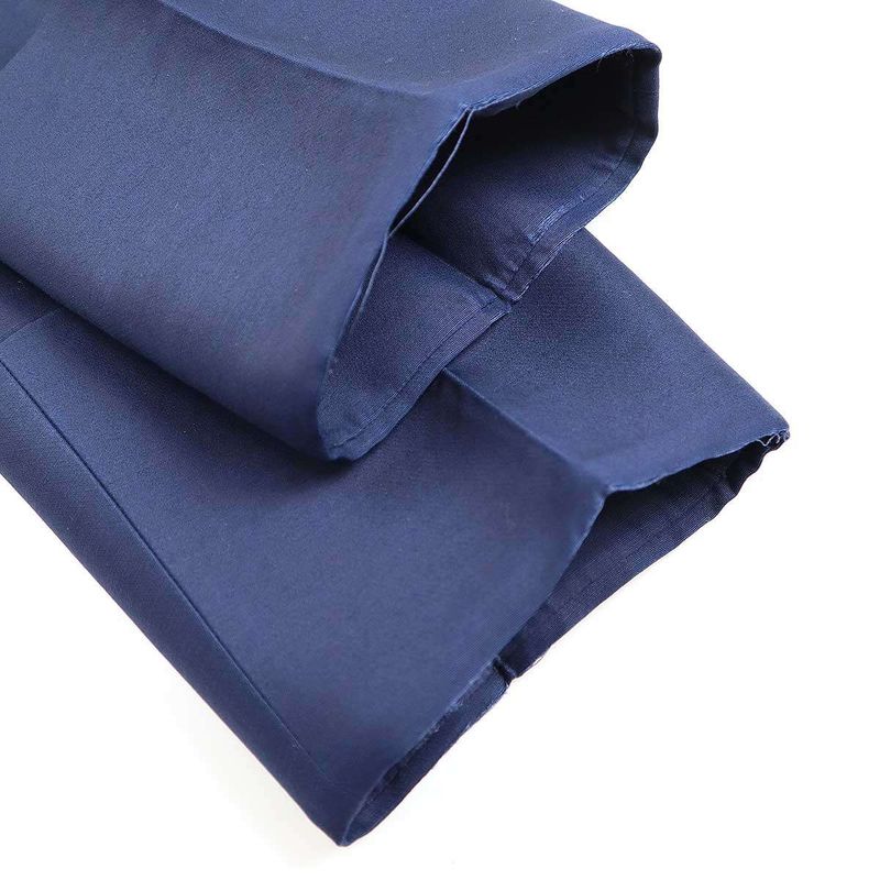 Celine by Phoebe Philo Center Press Wool Silk Slacks Pants 2 1k45 4901 Navy 34