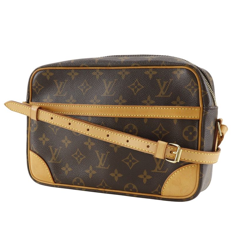 Louis Vuitton Trocadero 27 M51274 Monogram Canvas Brown Mb0047 Unisex Shoulder
