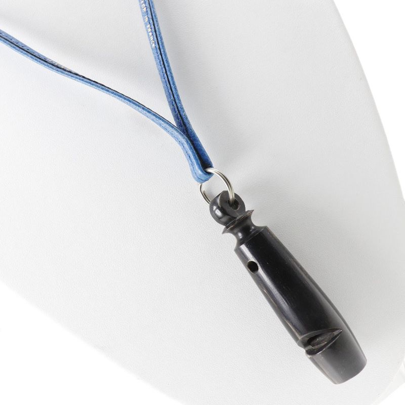 Hermes Whistle Wood Black Ladies Other Miscellaneous