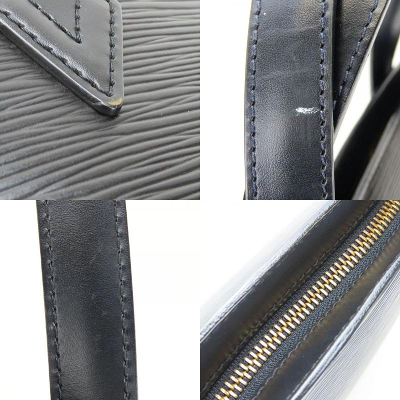 Louis Vuitton Tote Bag Saint-jacques M52272 Epi Leather Noir Black Gold