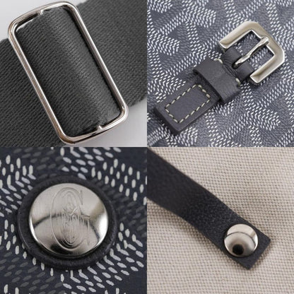 Goyard Capet Chien MM Capetimmlty51cg51p PVC Gray Unisex Shoulder Bag