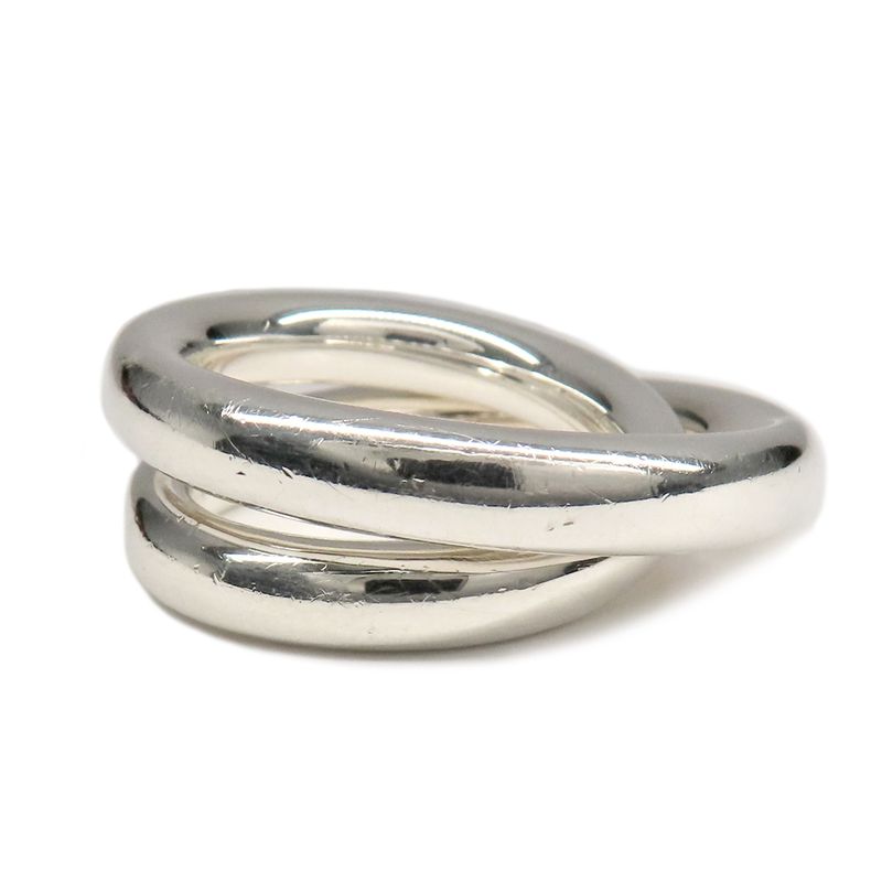 Hermes Ring Vertiju Ag925 SV Silver - Manufactured In 2021 #55 Unisex